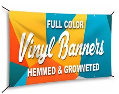 Bannières en vinyle et en tissu